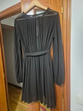 Vestido Zara Negro Talla S