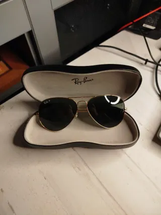 Gafas de sol Ray-Ban Aviator Doradas