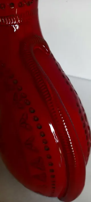 Gatto ceramica A. Londi per Bitossi rosso