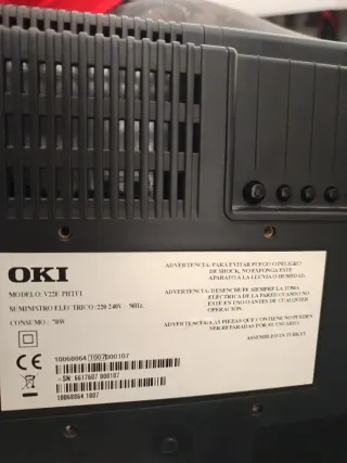 Tele OKI HD HDMI TDT Alta Definición 22 pulgadas