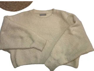 Jersey corto beige March Studio Talla S-M