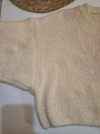 Jersey corto beige March Studio Talla S-M