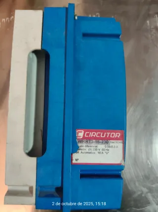 Diferencial Autorearmable Circutor RRT3
