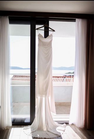 Vestido de novia Sedka Novias 2025 Talla 40 Blanco