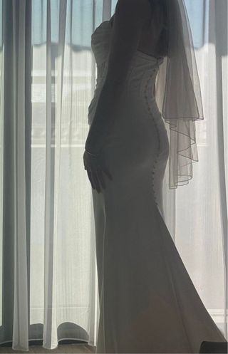 Vestido de novia Sedka Novias 2025 Talla 40 Blanco