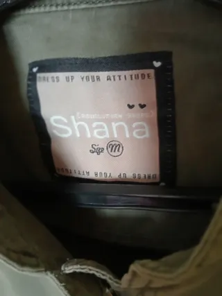 Chaqueta militar verde