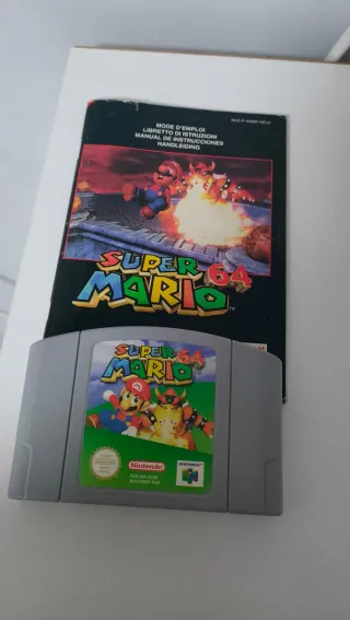 Super Mario 64 Nintendo 64 + Manuale