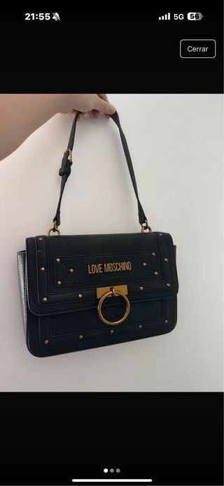 Bolso Love Moschino Negro