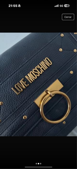 Bolso Love Moschino Negro