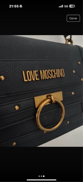 Bolso Love Moschino Negro