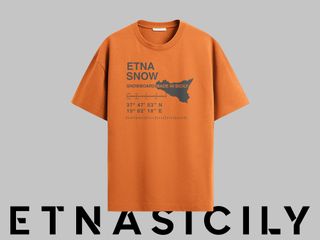 Maglietta Etnasnow Modello Etnasicily vari colori