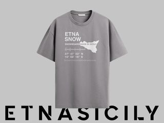 Maglietta Etnasnow Modello Etnasicily vari colori