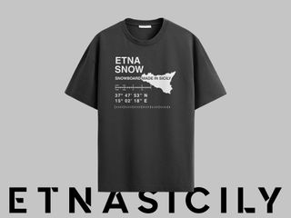 Maglietta Etnasnow Modello Etnasicily vari colori