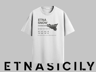 Maglietta Etnasnow Modello Etnasicily vari colori