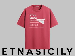 Maglietta Etnasnow Modello Etnasicily vari colori