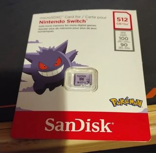 Tarjeta microSDXC SanDisk 512GB para Nintendo Swit