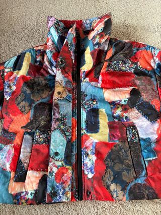 Giacca piumino Love Moschino Patchwork Vintage