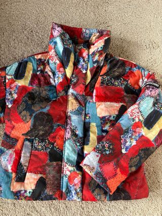Giacca piumino Love Moschino Patchwork Vintage