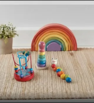 Set di giocattoli Montessori in legno