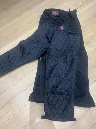 Chaqueta y pantalón moto cordura XL