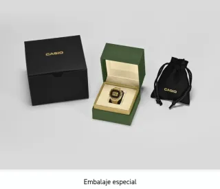 Reloj Anillo Casio Dorado