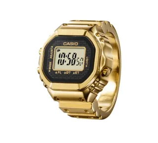 Reloj Anillo Casio Dorado
