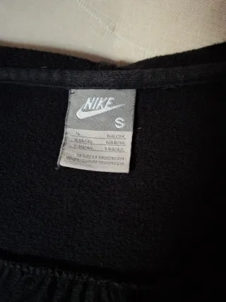 Sudadera Nike Negra con Cremallera