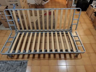 Sofá Cama Ikea Verde con canapé