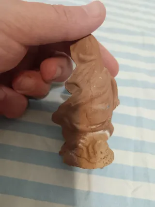 4 Statuine Sacra Famiglia Terra Cotta Vintage