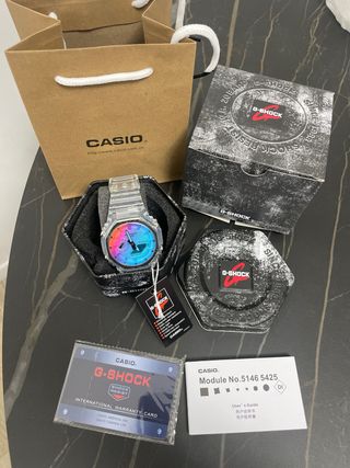 Casio G-Shock Rainbow Transparent