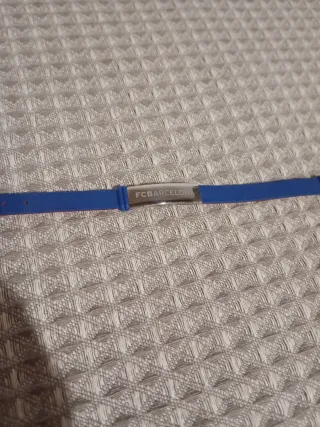 Pulsera FC Barcelona Azul y Plata