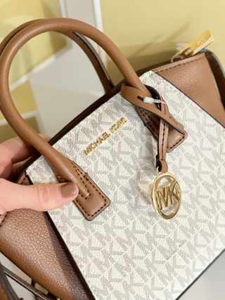 Bolso Michael Kors Beige y Marrón