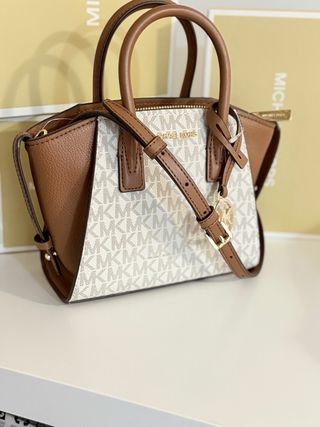 Bolso Michael Kors Beige y Marrón