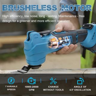 Multiherramienta Eléctrica 21V Brushless