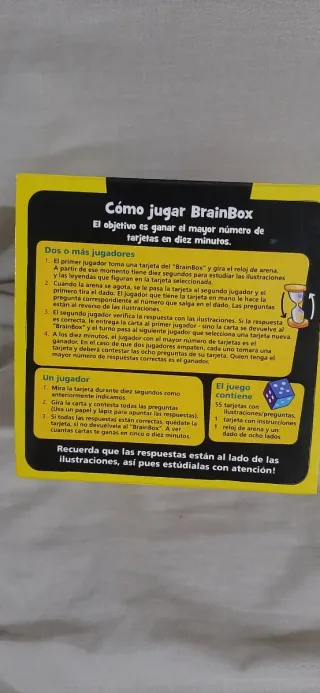 Juego Brain Box De Los Pequeñines