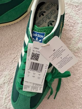 Tenis Adidas SL 72 Talla 44 Verde