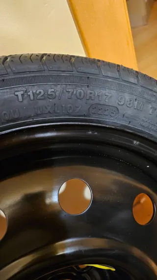 Rueda repuesto de galleta