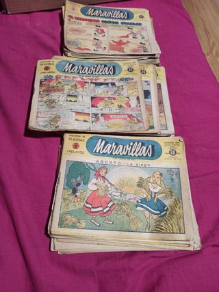 Cómics Maravillas Antiguos (1943-1945)