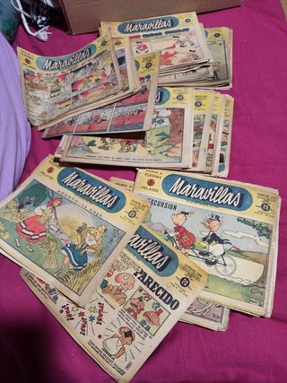 Cómics Maravillas Antiguos (1943-1945)