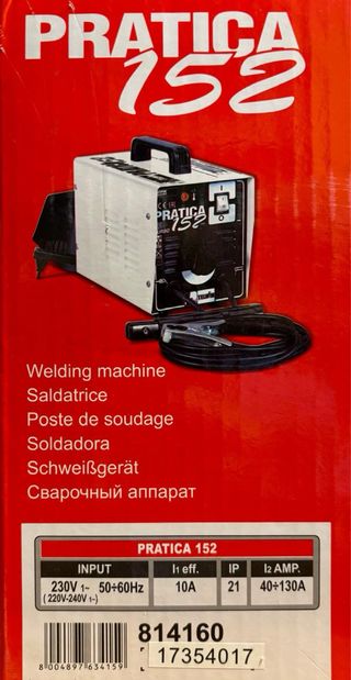 Soldadora Telwin Pratica 152