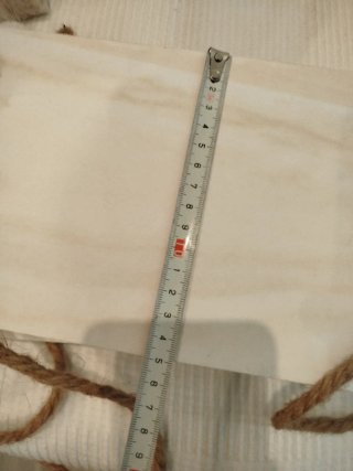 Estantería Escalera Madera y Cuerda