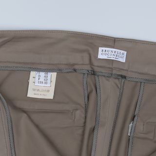 Pantaloni Chino Brunello Cucinelli Cotone tg 46 L
