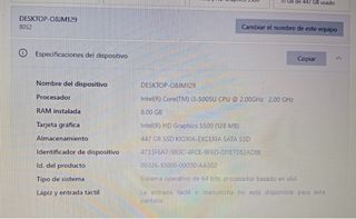 Ordenador portátil negro