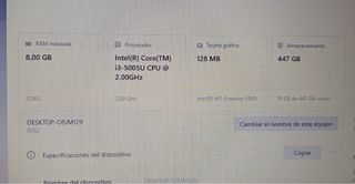 Ordenador portátil negro