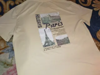 Camiseta básica amarilla