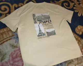 Camiseta básica amarilla