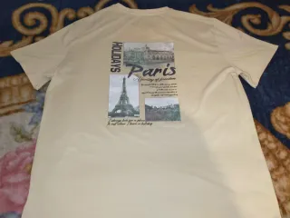 Camiseta básica amarilla