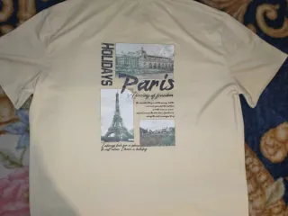 Camiseta básica amarilla