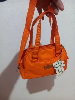 Bolso niña naranja miniatura