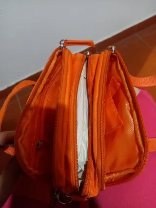 Bolso niña naranja miniatura